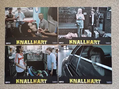 KNALLHART     lobbycard set.