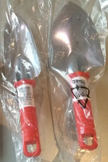 Partij tuingereedschap