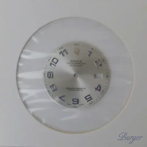 Rolex Datejust II Silver Arabic Dial