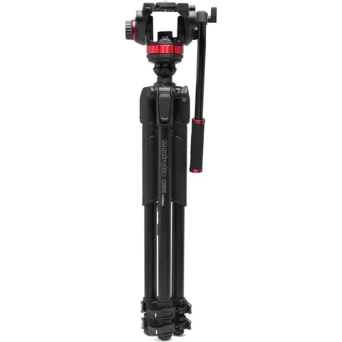 Manfrotto 502 Head & 055 Aluminium 3 Sec Video