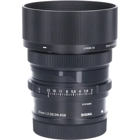 Tweedehands Sigma 35mm f/2.0 DG DN Contemporary Leica L CM2835