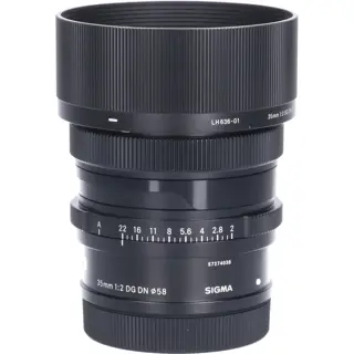 Tweedehands Sigma 35mm f/2.0 DG DN Contemporary Leica L CM2835
