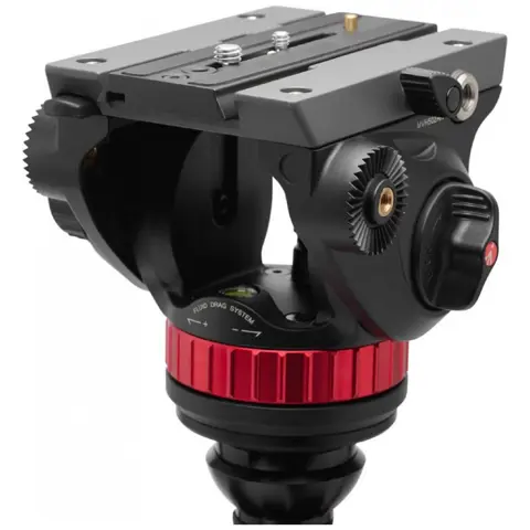 Manfrotto 502 Head & 055 Carbon Fiber 4 Sec Video