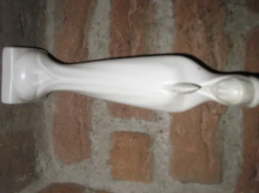 Mariabeeldje wit 22 cm