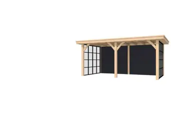 Hillhout Tuinkamer Modulair Excellent 300: 499 x 307 cm