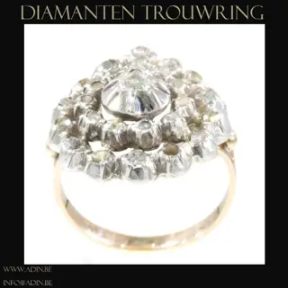 Antieke diamanten trouwringen bij Adin
