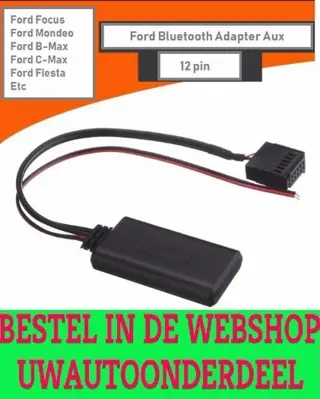 Ford Bluetooth Audio Streaming Aux Module Adapter kabel