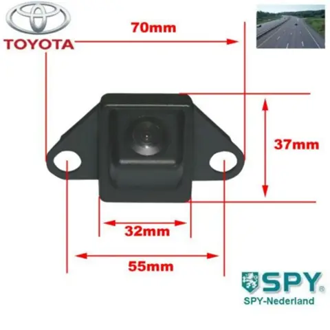 Toyota Crown 09 achteruitrijcamera systeem SPY