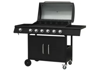 Robuuste gas grill ‘Clarksville’ van Mustang zwart