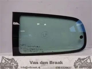 Peugeot 307 3 deurs 2001-2007 Links achter zijraam