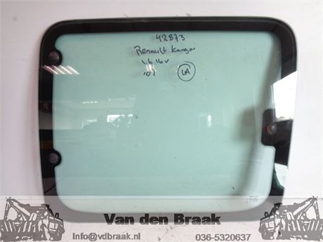 Renault Kangoo 1997-2010 Zijruit schuifdeur links (klap)