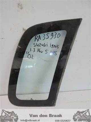 Suzuki Ignis 5drs 2001-2003 Vast ruit rechts achter