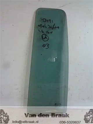 Opel Zafira 1999-2005 Scheerruit links achter