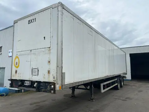 LAG 2 axle box trailer , 8 Tyres (bj 1999)