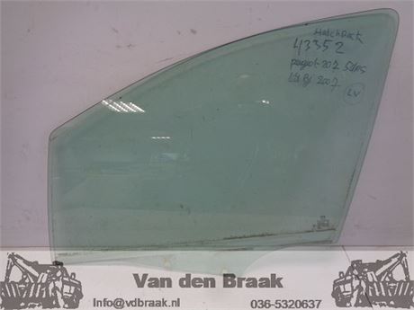Peugeot 207 5 deurs 2006-2012 Portierruit linksvoor
