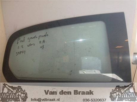 Fiat Grande Punto 3drs 2006-2011 Ruit rechtsachter (vast)