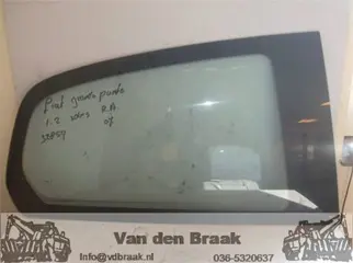 Fiat Grande Punto 3drs 2006-2011 Ruit rechtsachter (vast)