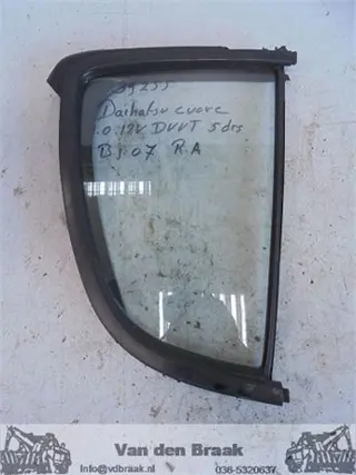 Daihatsu Cuore 5 deurs Hatchback 2007-2013 Scheerruit rechts achter