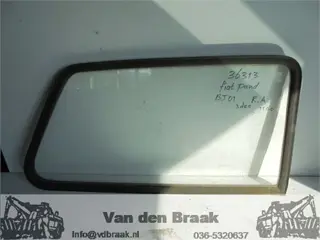 Fiat Panda 1986-2003 Raam rechts achterzijde