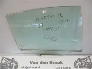 Opel Astra 4 deurs 1998-2004 Portierraam rechts achter