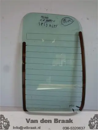 Volkswagen Caddy 1996-2004 Ruit rechts in achterdeur