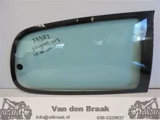 Peugeot 307 3 deurs 2001-2007 Rechts achter zijraam