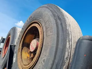 1988 KOELNER  20 FT/ CONTAINER CHASSIS/ STEEL SUSPENSION/ LAMMES