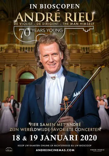 ANDRé RIEU : 70 YEARS YOUNG filmposter.