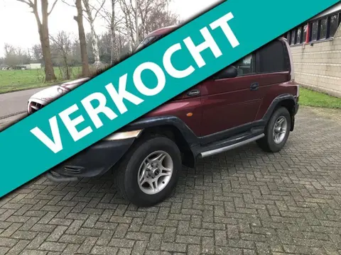 SsangYong Korando 2.3 TD 4X4 APK 2021 165.000KM 2002 TREKHAAK 3000KG MERCEDES MOTOR