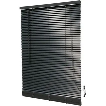 Intensions - Jaloezie Hout - 25mm - 110x175 cm Donkergrijs