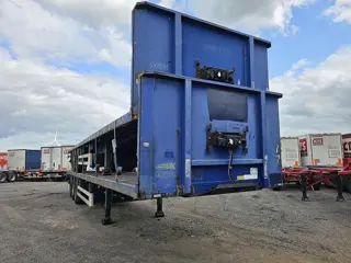 2006 PACTON 3 AXLE FLATBED TRAILER BPW DRUM