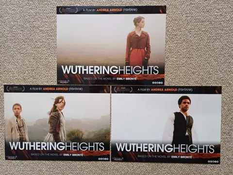 WUTHERING   HEIGHTS     lobbycard set.