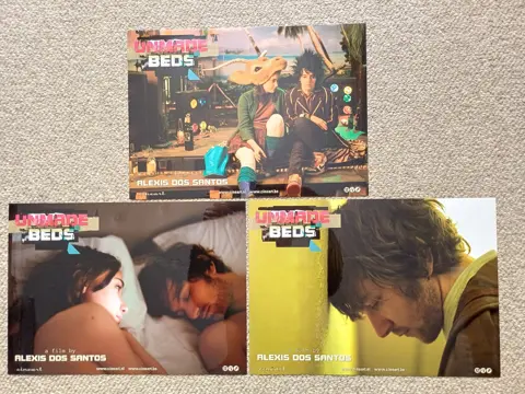 UNMADE BEDS lobbycard set.
