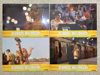 SLUMDOG   MILLIONAIRE     lobbycard set.