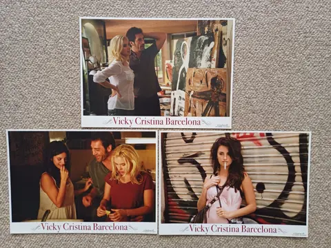 VICKY CRISTINA BARCELONA NED. lobbycard set.