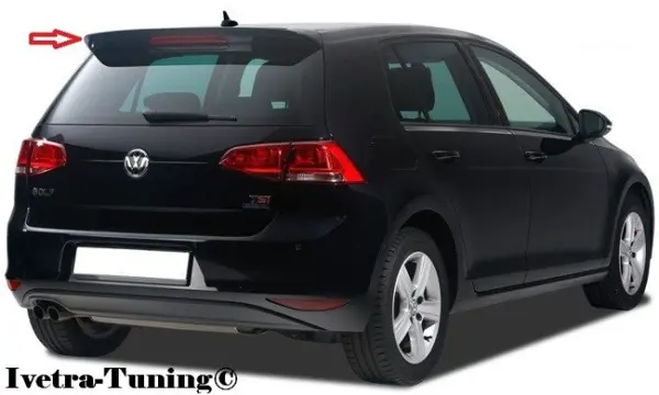 Spoiler Volkswagen Golf 7 | Achterklepspoiler VW Golf 7
