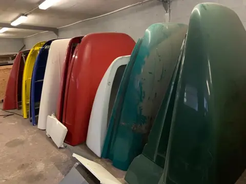 DAF diverse dakspoilers en fenders zowel LF CF als XF