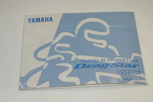 INSTRUCTIEBOEKJE Yamaha XVS 650 Dragstar 1997 - 2005