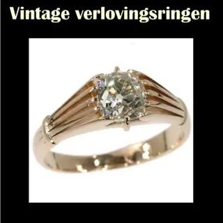 Verlovingsring uit het Victoriaanse tijdperk