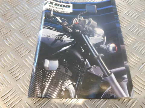 INSTRUCTIEBOEKJE Suzuki VX 800 1990 - 1997