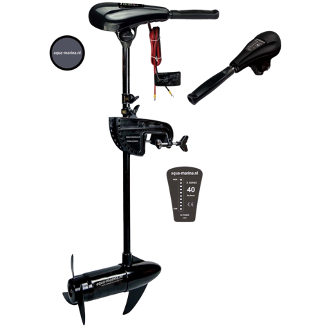 Fluistermotor 40lbs – Elektrische Buitenboordmotor 12V | Voor Boot & Vissen