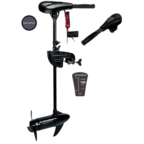 Fluistermotor 100lbs 24 Volt Elektrische Buitenboordmotor | Sterkste 24 Volt motor