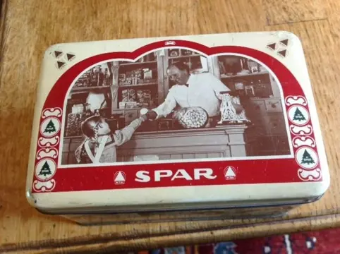 Spar , blik / trommel - rechthoeki
