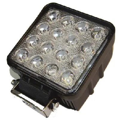 Actie Werklamp 48W 16LEDS Radio Ontstoord 12/24v