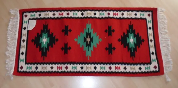 KELIM LOPER ROOD 1,00x50 cm NIEUW