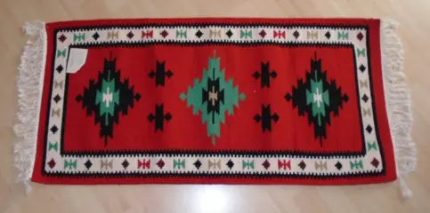 KELIM LOPER ROOD 1,00x50 cm NIEUW