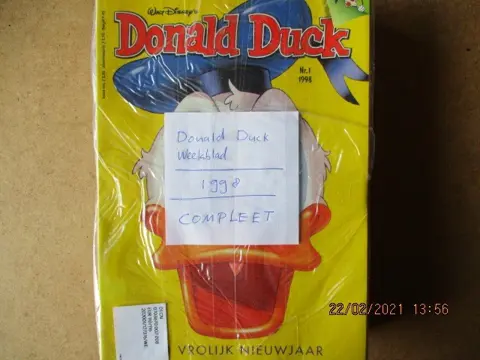 Adv0002 donald duck weekblad 1998 compleet