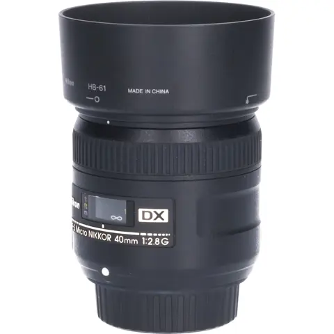 Tweedehands Nikon AF-S 40mm f/2.8G DX Micro CM2949