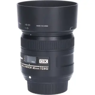 Tweedehands Nikon AF-S 40mm f/2.8G DX Micro CM2949