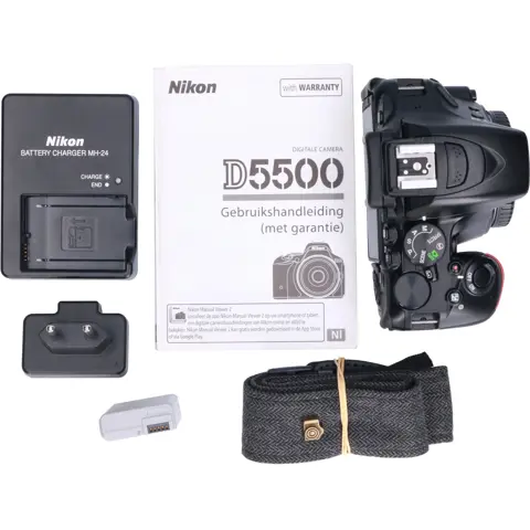 Tweedehands Nikon D5500 zwart - Body CM2923